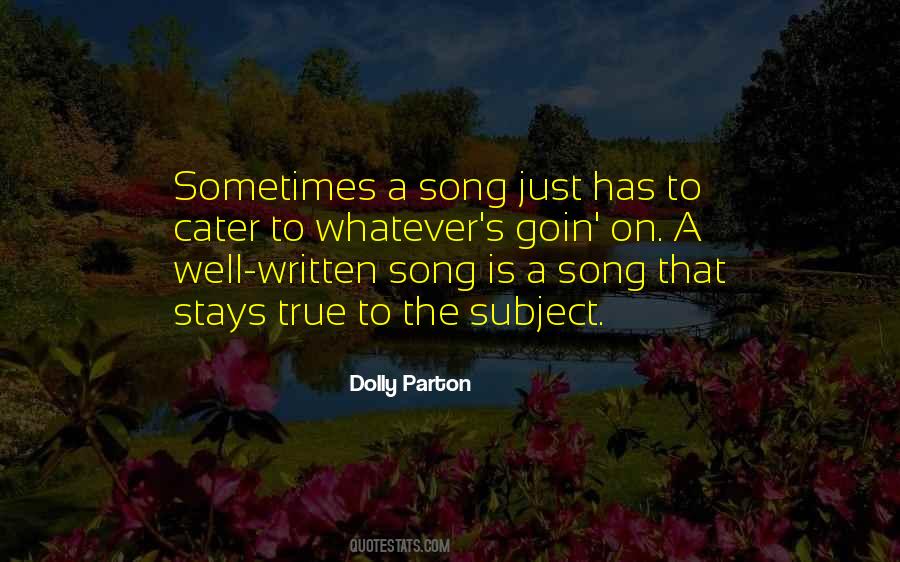 Well Written Quotes #1084607