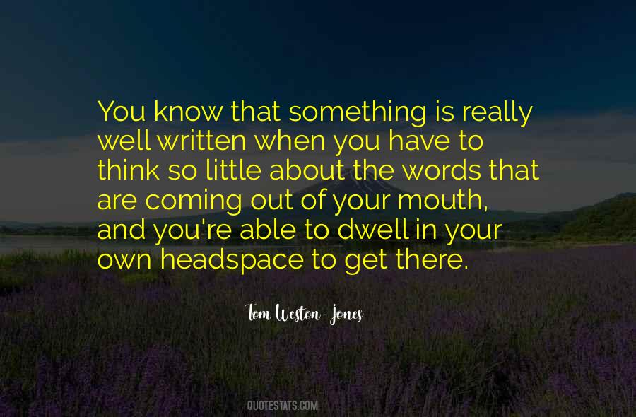 Well Written Quotes #1182209