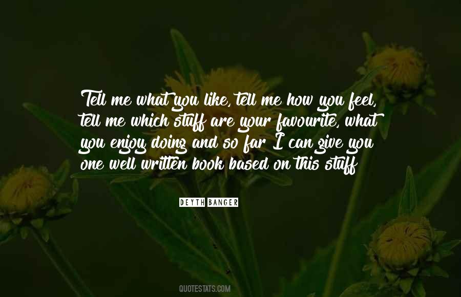 Well Written Quotes #1432802