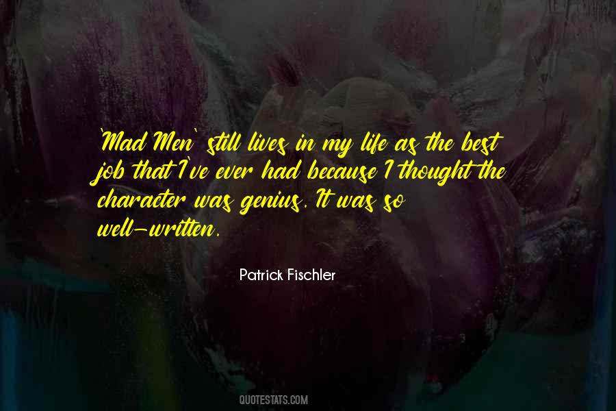 Well Written Quotes #1540935