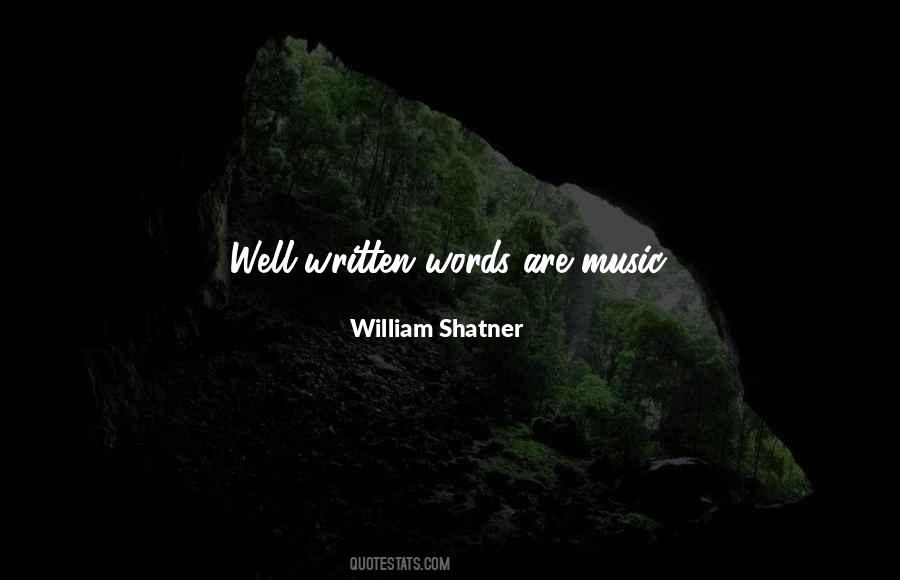 Well Written Quotes #74144