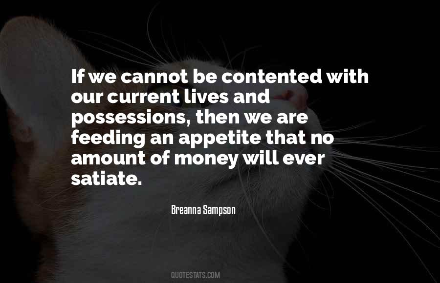 Amount Of Money Quotes #1282448