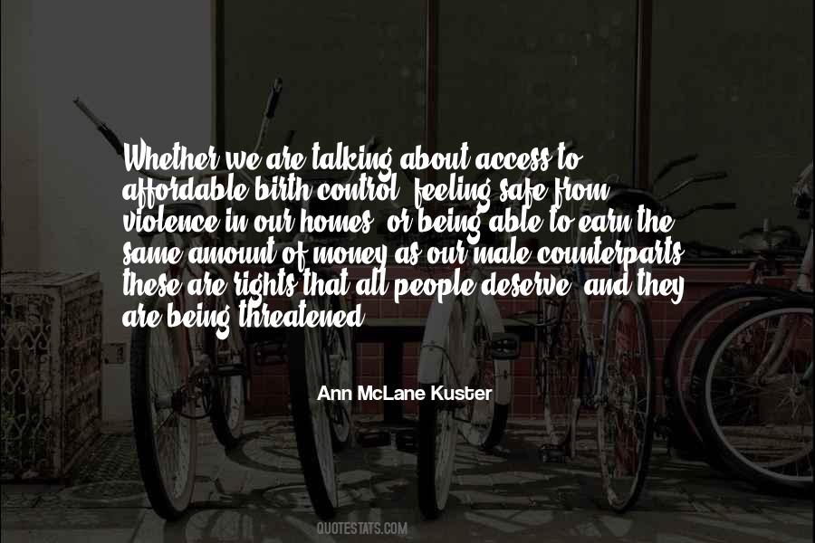 Amount Of Money Quotes #1319862