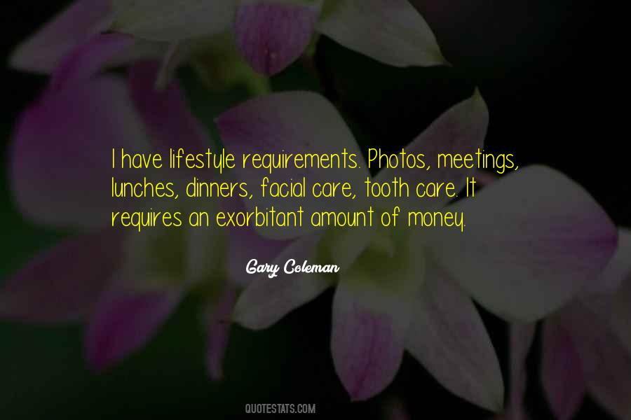 Amount Of Money Quotes #1793795