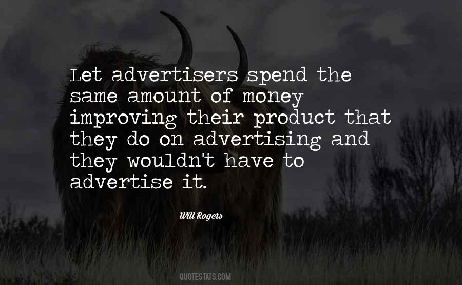 Amount Of Money Quotes #1800966