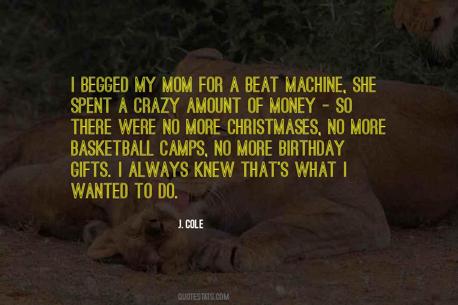 Amount Of Money Quotes #968585
