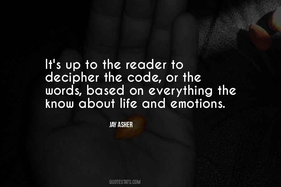 Life Code Quotes #1587518