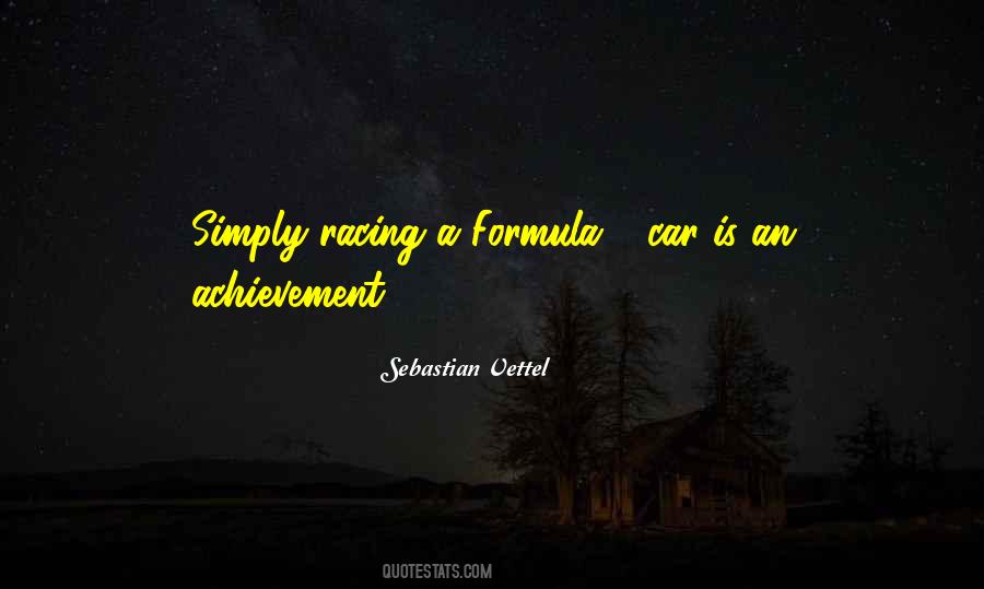 Vettel Formula Quotes #828345