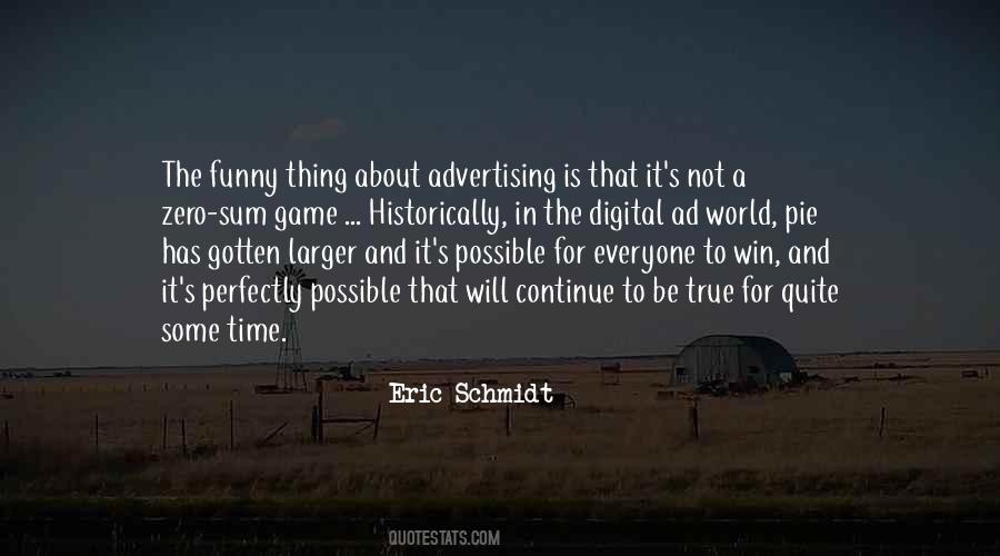 Zero Sum Game Game Quotes #1601491