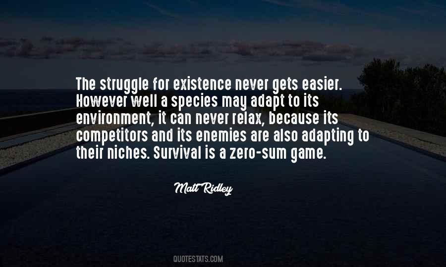 Zero Sum Game Game Quotes #21079