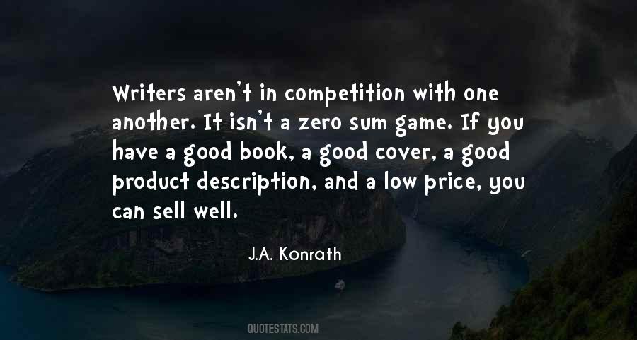 Zero Sum Game Game Quotes #753911