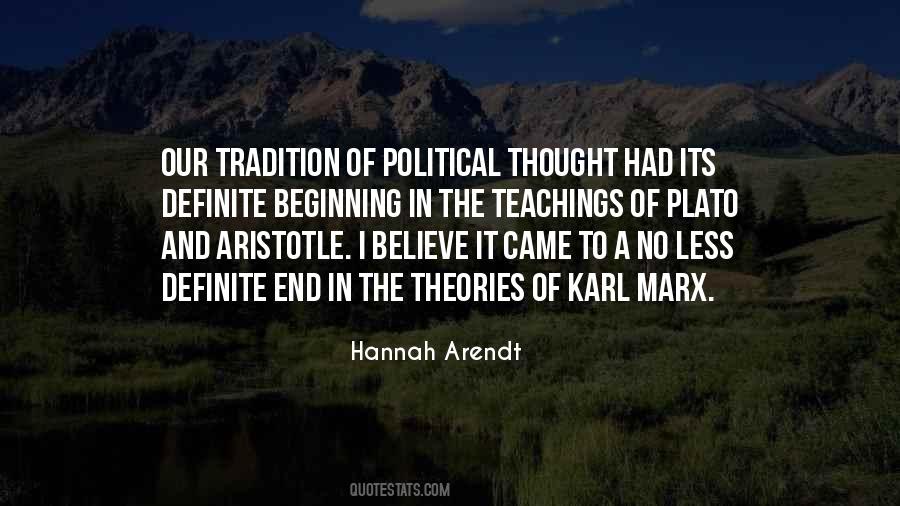 Political Thought Quotes #299429