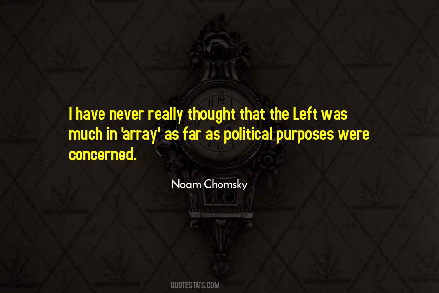 Political Thought Quotes #961562