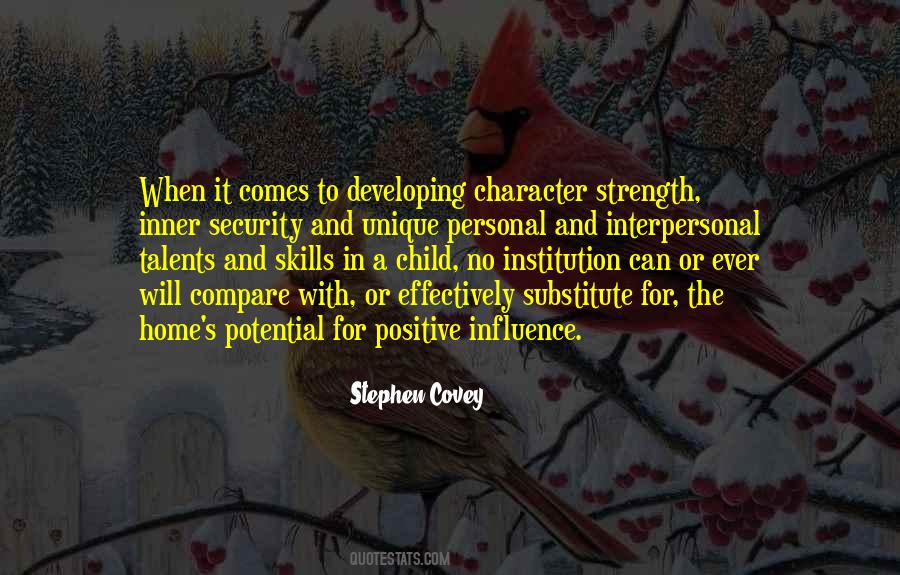 Strength In Character Quotes #1794719