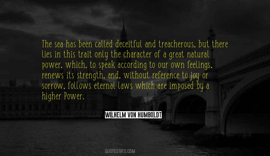 Strength In Character Quotes #199895