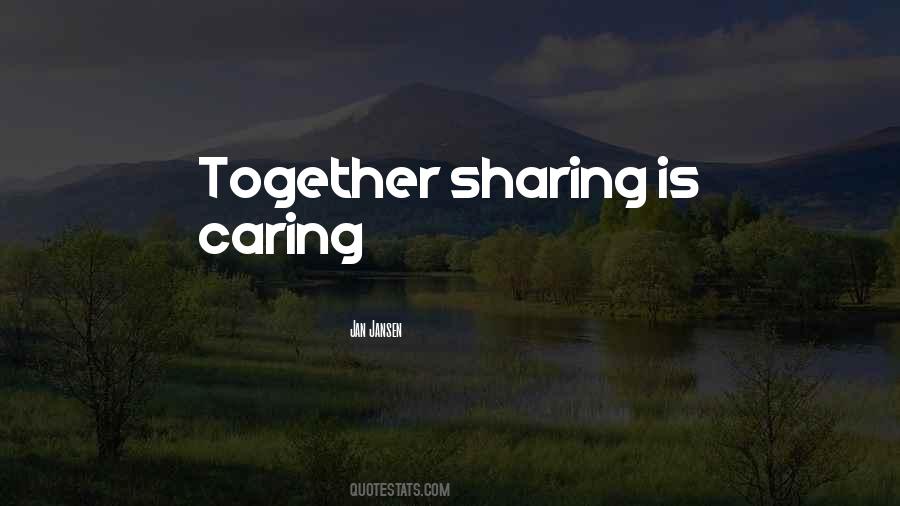 Sharing Is Quotes #812648