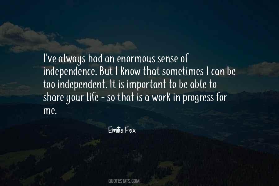 Always A Work In Progress Quotes #1222621