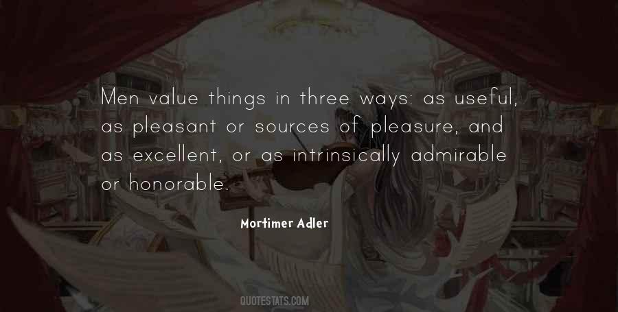 Value Things Quotes #1031167