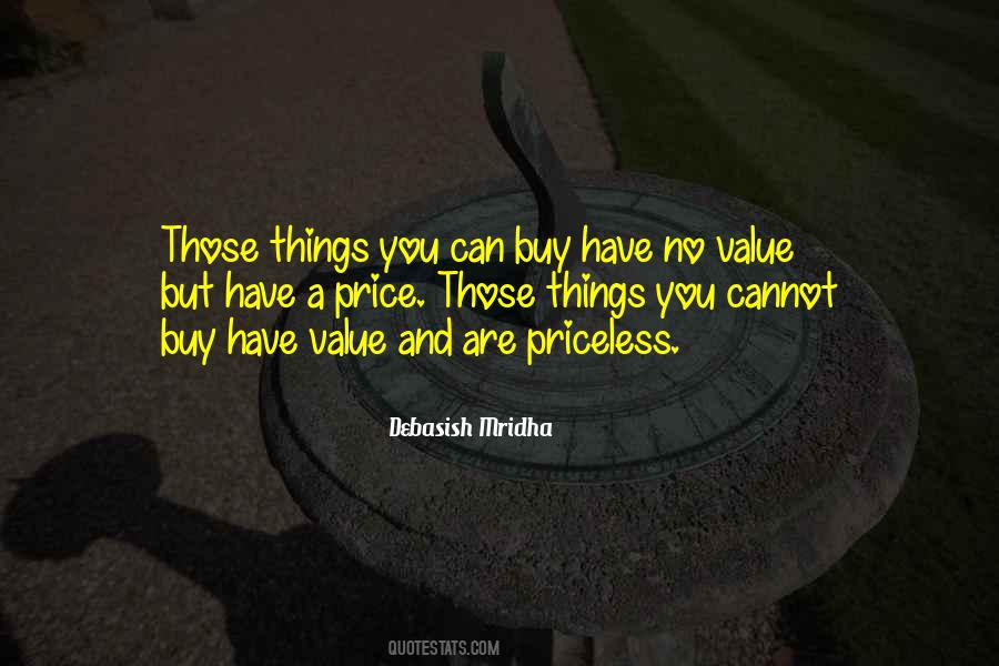Value Things Quotes #247116