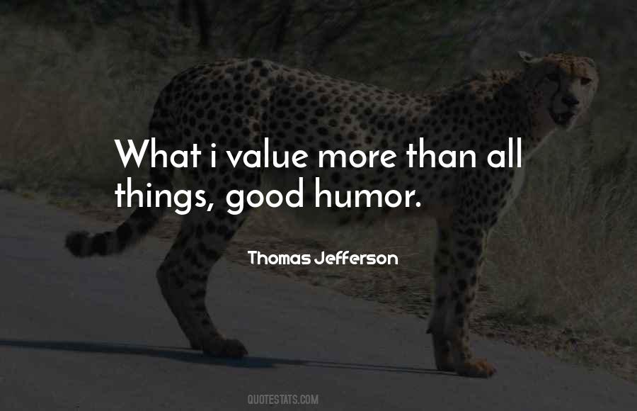 Value Things Quotes #297023