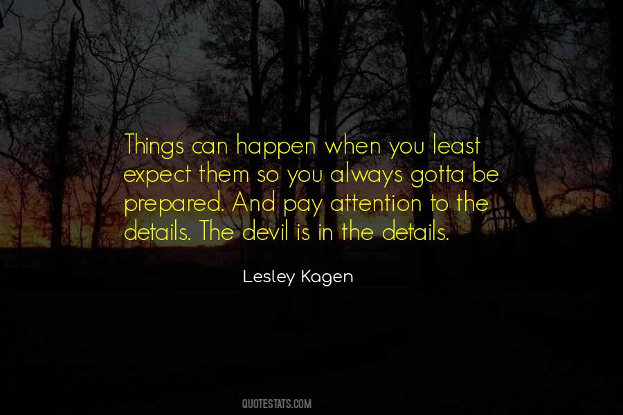 Always Be Prepared Quotes #443615