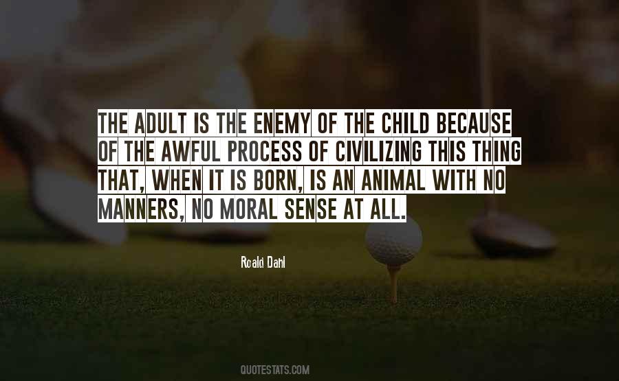 Animal Sense Quotes #115259