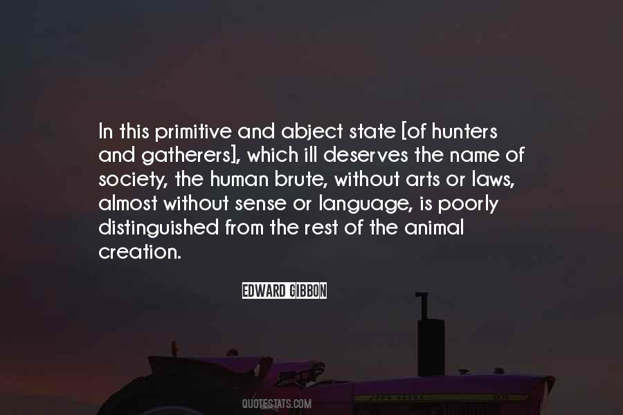 Animal Sense Quotes #1350605