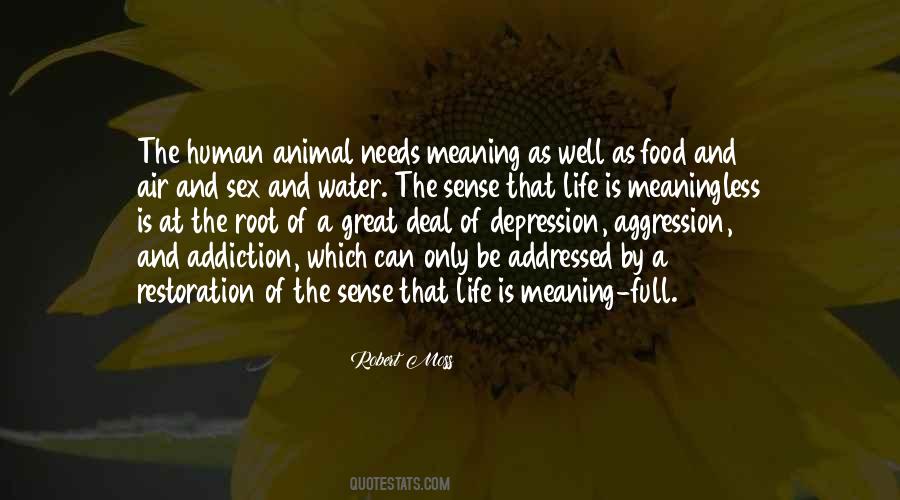 Animal Sense Quotes #1546643