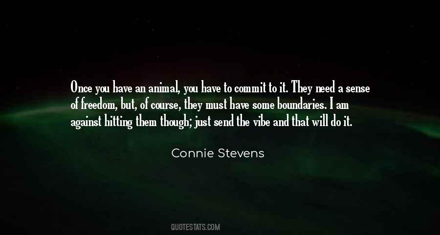 Animal Sense Quotes #1563991