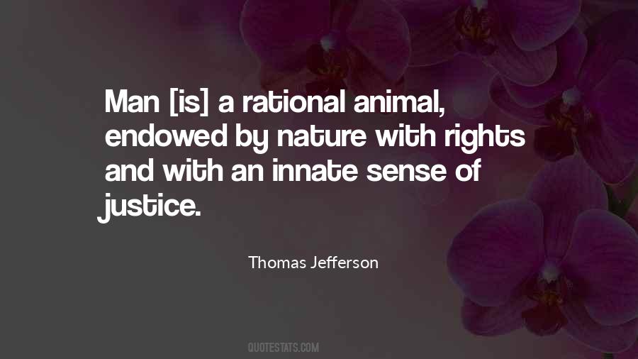 Animal Sense Quotes #1566169
