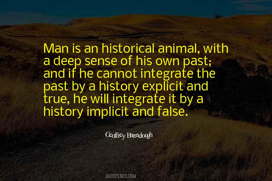 Animal Sense Quotes #1607578