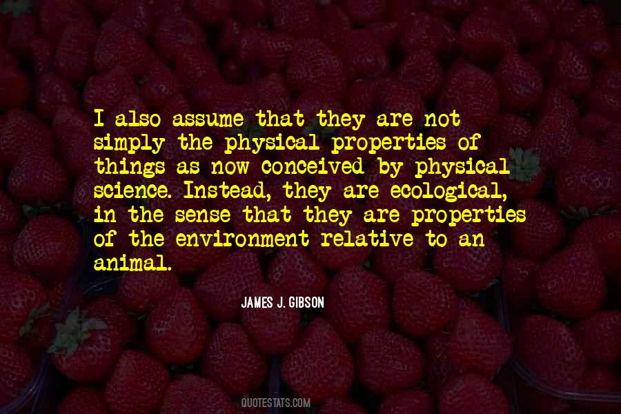Animal Sense Quotes #307150