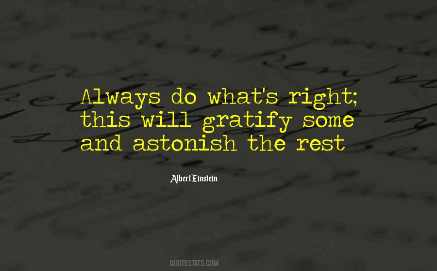 Always Do What's Right Quotes #1563905