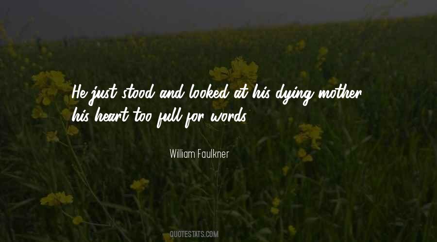 Mother Dying Quotes #1351414