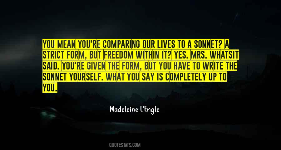 It Freedom Quotes #25112