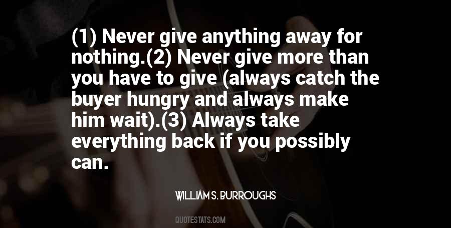 Always Give Back Quotes #19673