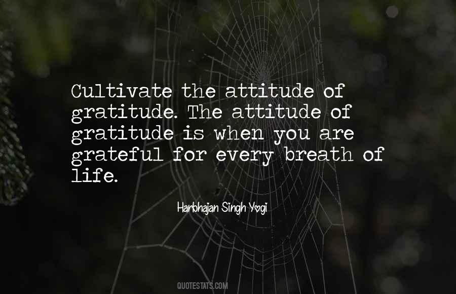 Attitude Of Gratitude Grateful Quotes #1286270