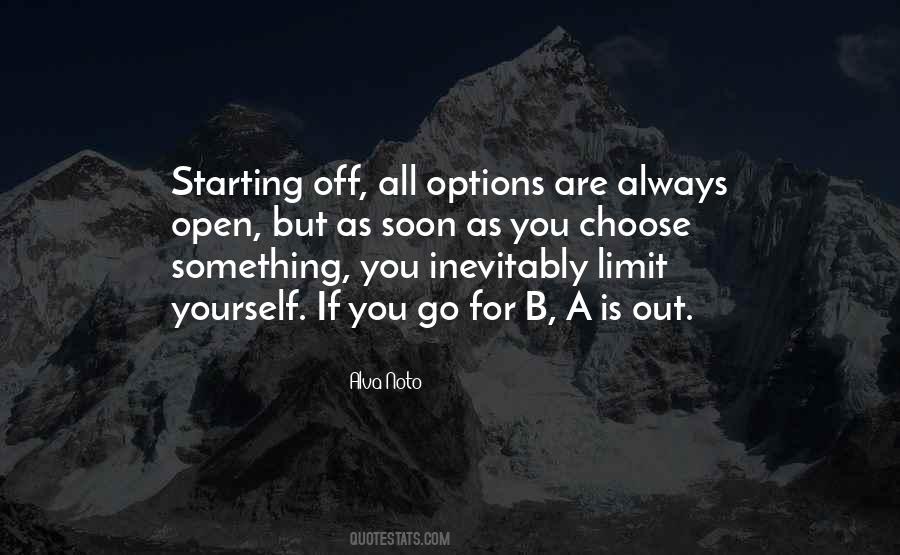 Always Have Options Quotes #1079929