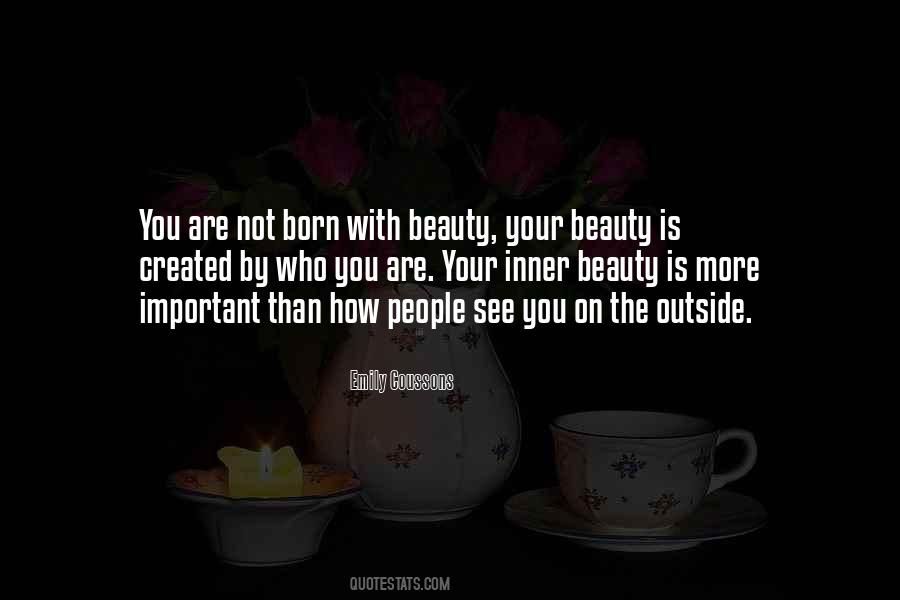 Quotes About My Inner Beauty #81673