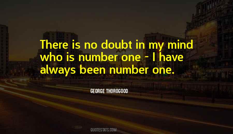 Always Number One Quotes #334738
