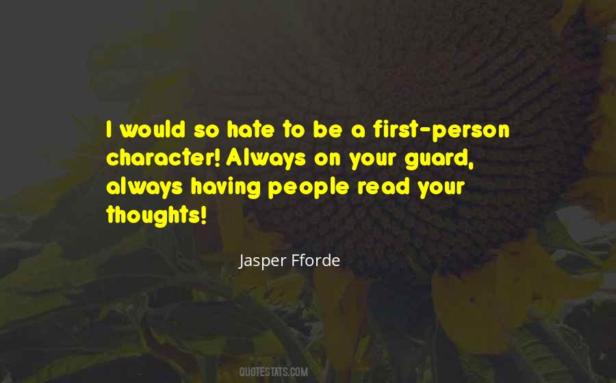 Always On Guard Quotes #23857
