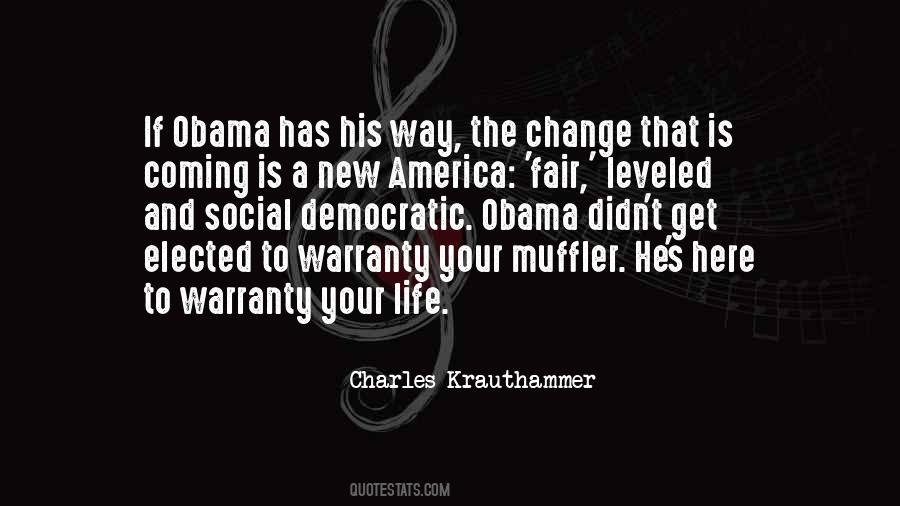 Krauthammer Obama Quotes #774770