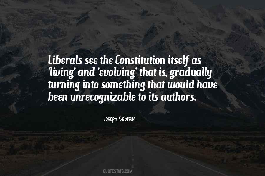 Living Constitution Quotes #1222096