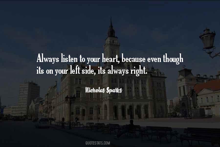 Always On Your Side Quotes #1205789