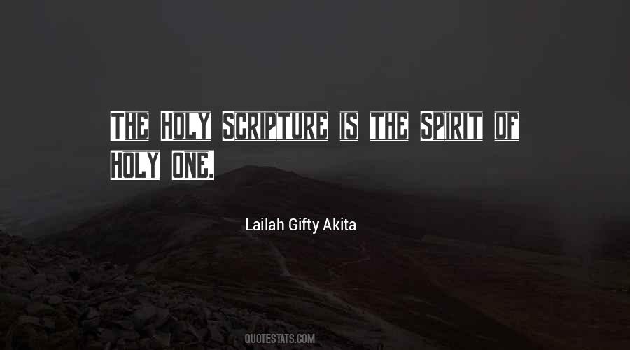 Scripture Is God Quotes #51531