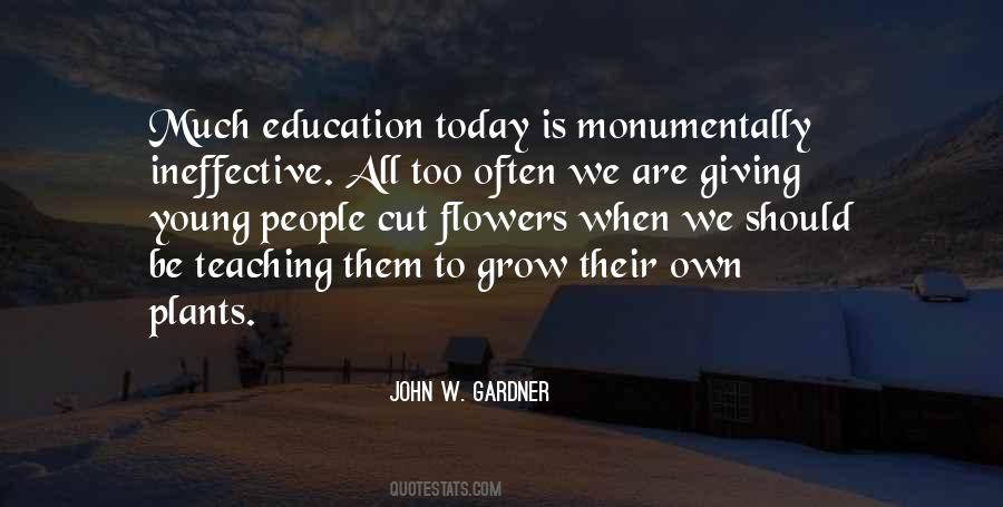 Education Today Quotes #211793