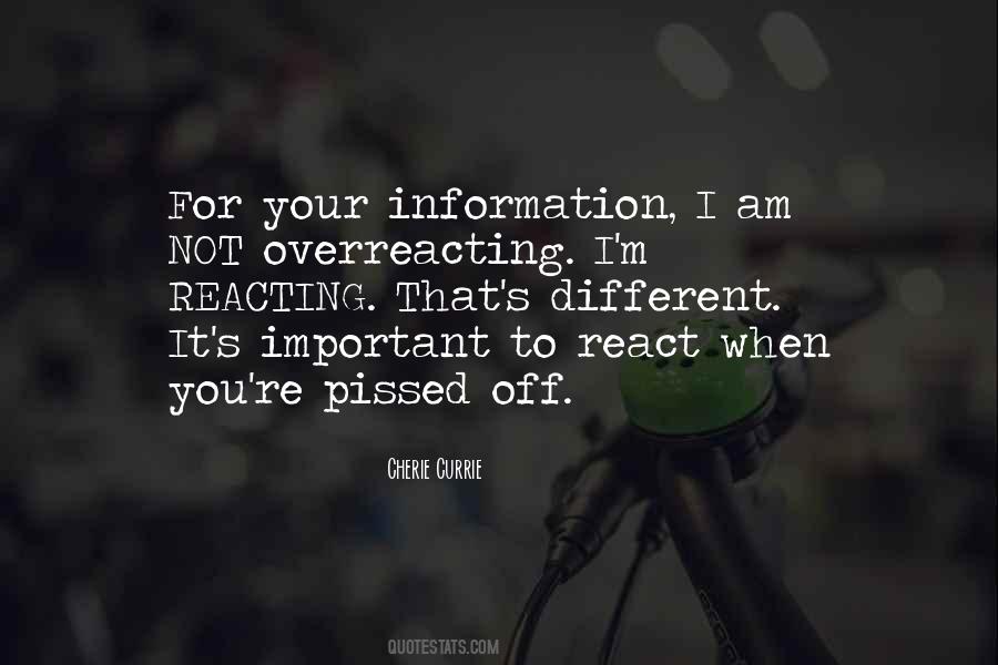 Over React Quotes #85531