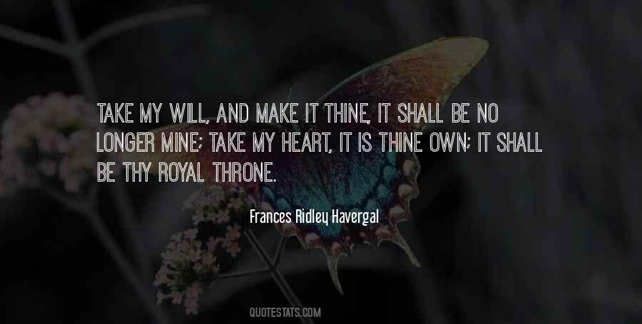 Frances R Havergal Quotes #1825191