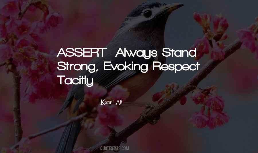 Always Stand Strong Quotes #1652165