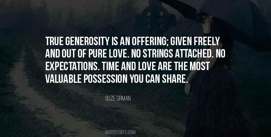 True Generosity Quotes #309816